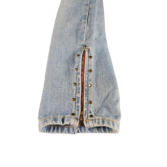 Tommy Hilfiger Vintage Women’s‎ Light Wash Pull On Ankle Zip Jeans Size 10 - Picture 6 of 9